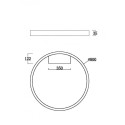 Накладной светильник Maytoni MOD058CL-L50BS3K