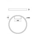 Накладной светильник Maytoni MOD058CL-L65BS3K