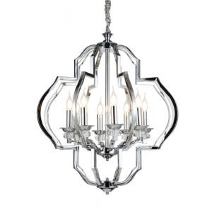 Подвесная люстра Lumina Deco LDP 17078-8 CHR