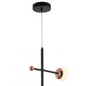Подвесная люстра Natali Kovaltseva LED LAMPS 81338 GOLD BLACK