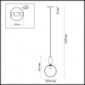 Подвесной светильник Odeon Light 4671/1