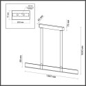 Подвесной светильник Odeon Light 6630/36L