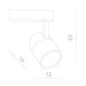 Светильник на шине ARTE Lamp A5750PL-1WH