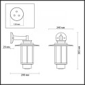 Светильник настенный Odeon Light 4047/1W