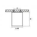 Влагозащищенный светильник Lightstar 052336