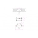 Встраиваемый светильник Donolux DL18959R12W1W