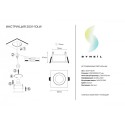 Встраиваемый светильник Simple Story 2031-1DLW
