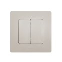 Выключатель HiTE PRO HP-LE-2-white