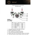 Бра APLOYT APL.814.01.02