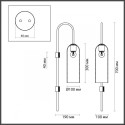 Бра Odeon Light 4805/1W
