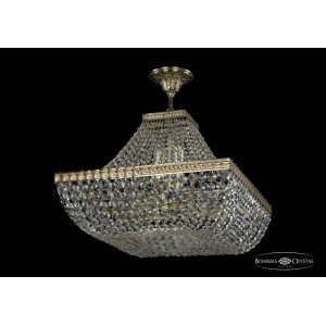 Люстра на штанге Bohemia Ivele Crystal 19282/H1/45IV G