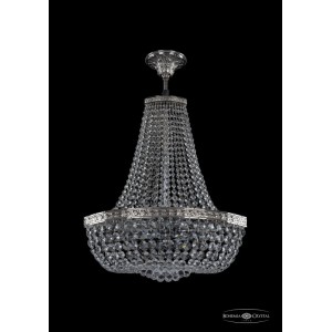 Люстра на штанге Bohemia Ivele Crystal 19283/H2/45IV Ni