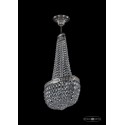 Люстра на штанге Bohemia Ivele Crystal 19283/H2/45IV Ni