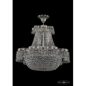 Люстра на штанге Bohemia Ivele Crystal 19311/H1/55JB Ni