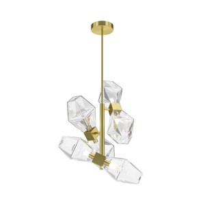 Люстра на штанге Maytoni MOD325PL-06G1