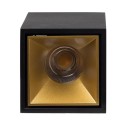 Накладной светильник LeDron KUBING Black/Gold