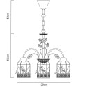Подвесная люстра ARTE Lamp A5090LM-5WG