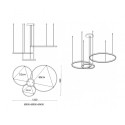 Подвесная люстра Kink Light 08223,36PA