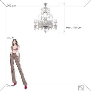 Подвесная люстра LOFT IT 10210/12 White