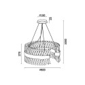 Подвесная люстра Vele Luce VL3015P14