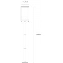 Садово-парковый светильник ARTE Lamp A4569PA-1BK