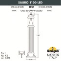 Садово-парковый светильник Fumagalli D15.555.000.LXD1L.CRB