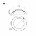 Светильник Downlight Arlight 023219(2)