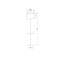 Торшер ARTE Lamp A2102PN-1WH