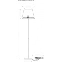 Торшер ARTE Lamp A2581PN-1CC