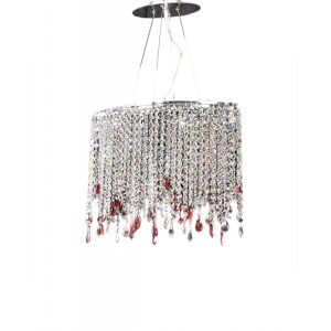 Каскадная люстра Lumina Deco LDP 7051-4 CHR