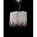 Каскадная люстра Lumina Deco LDP 7051-4 CHR