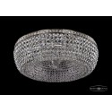 Люстра на штанге Bohemia Ivele Crystal 19031/55IV Ni