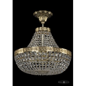Люстра на штанге Bohemia Ivele Crystal 19111/H1/35IV G
