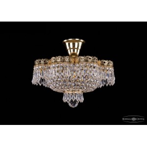 Люстра на штанге Bohemia Ivele Crystal 19301/35JB G