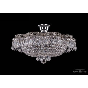 Люстра на штанге Bohemia Ivele Crystal 19301/45JB Ni