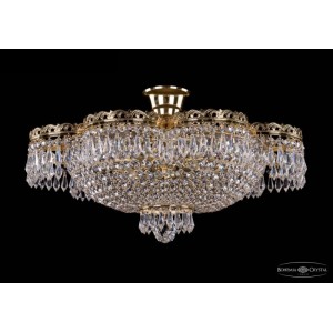 Люстра на штанге Bohemia Ivele Crystal 19301/55JB G