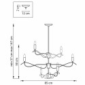 Люстра на штанге Lightstar 733267