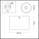 Накладной светильник Odeon Light 6669/1CL