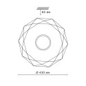 Накладной светильник Sonex 2057/DL