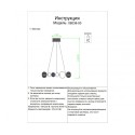 Подвесная люстра Kink Light 08038-50,02