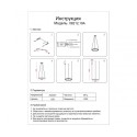 Подвесная люстра Kink Light 08212,19A(3000K)