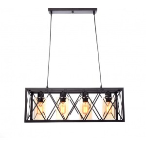 Подвесная люстра Lumina Deco LDP 11535-4 BK