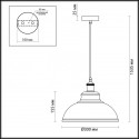Подвесной светильник Odeon Light 3366/1