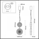 Подвесной светильник Odeon Light 5416/13LC