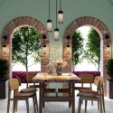 Подвесной уличный светильник Odeon Light 4834/1