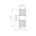 Светильник настенный Elektrostandard Techno 1407 черный