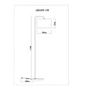 Торшер ARTE Lamp A5024PN-1PB