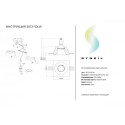 Встраиваемый светильник Simple Story 2013-1DLW