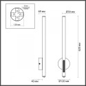 Бра Odeon Light 6644/10WL