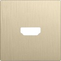 Клавиша Werkel WL10-HDMI-CP шампань рифленый
